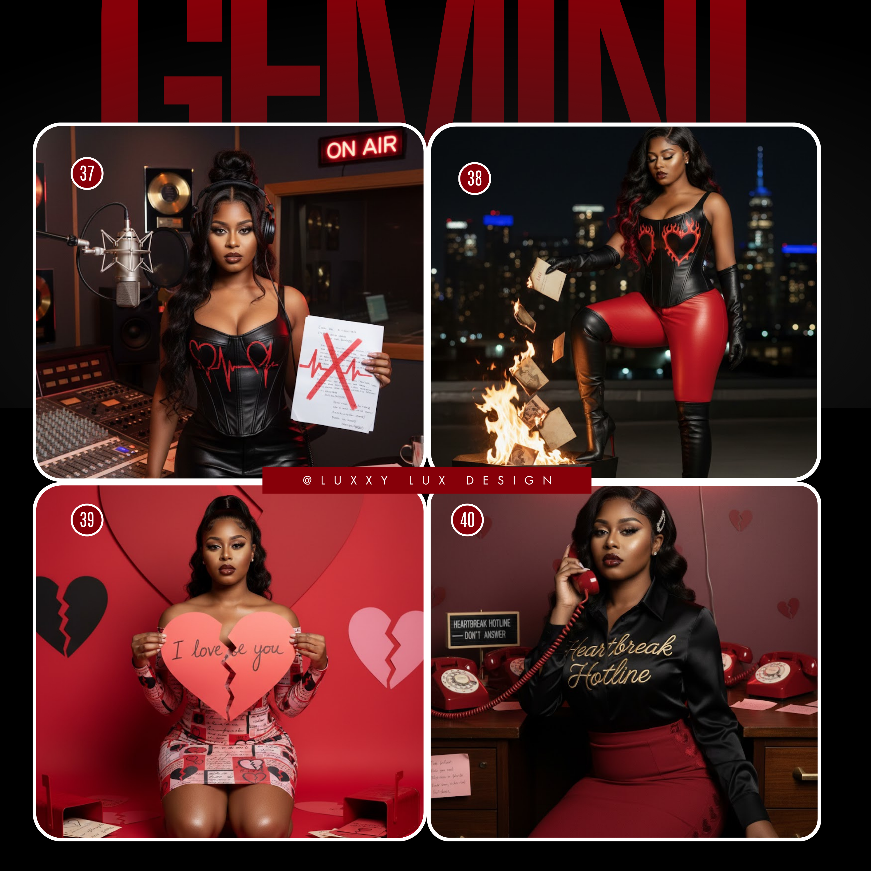 60 Gemini Valentines Prompt Book