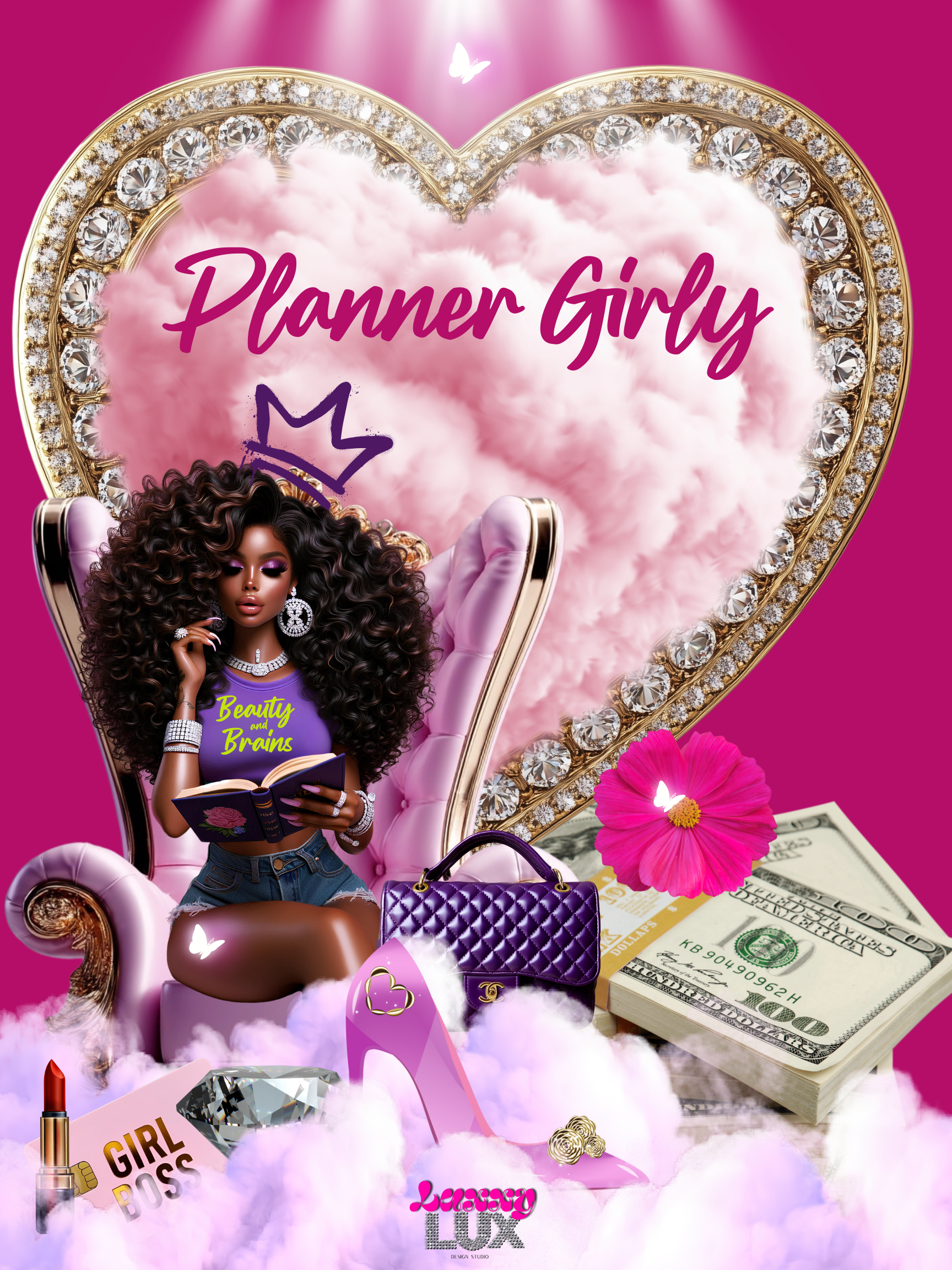 PLANNER GIRLY | DIGITAL PLANNER