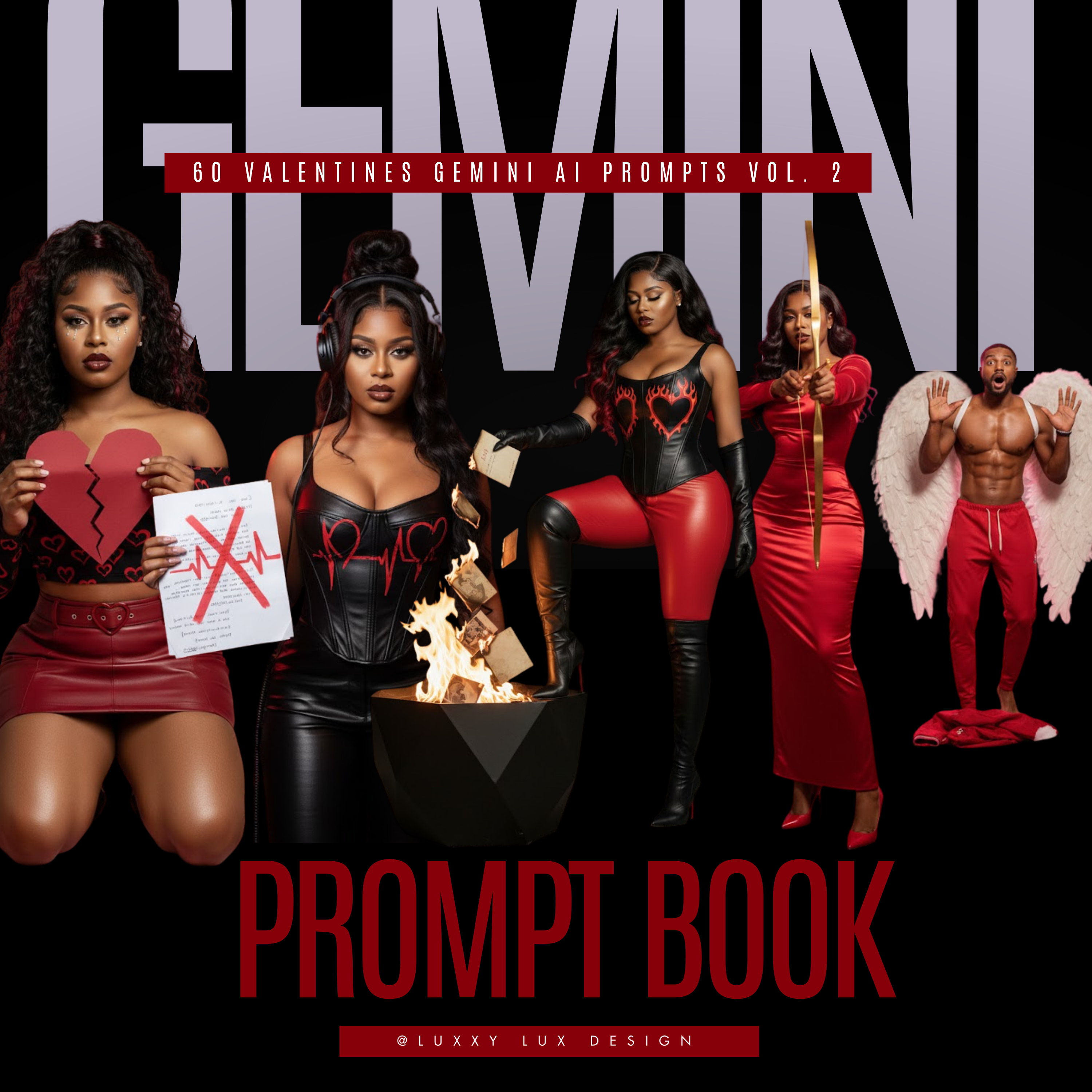 60 Gemini Valentines Prompt Book