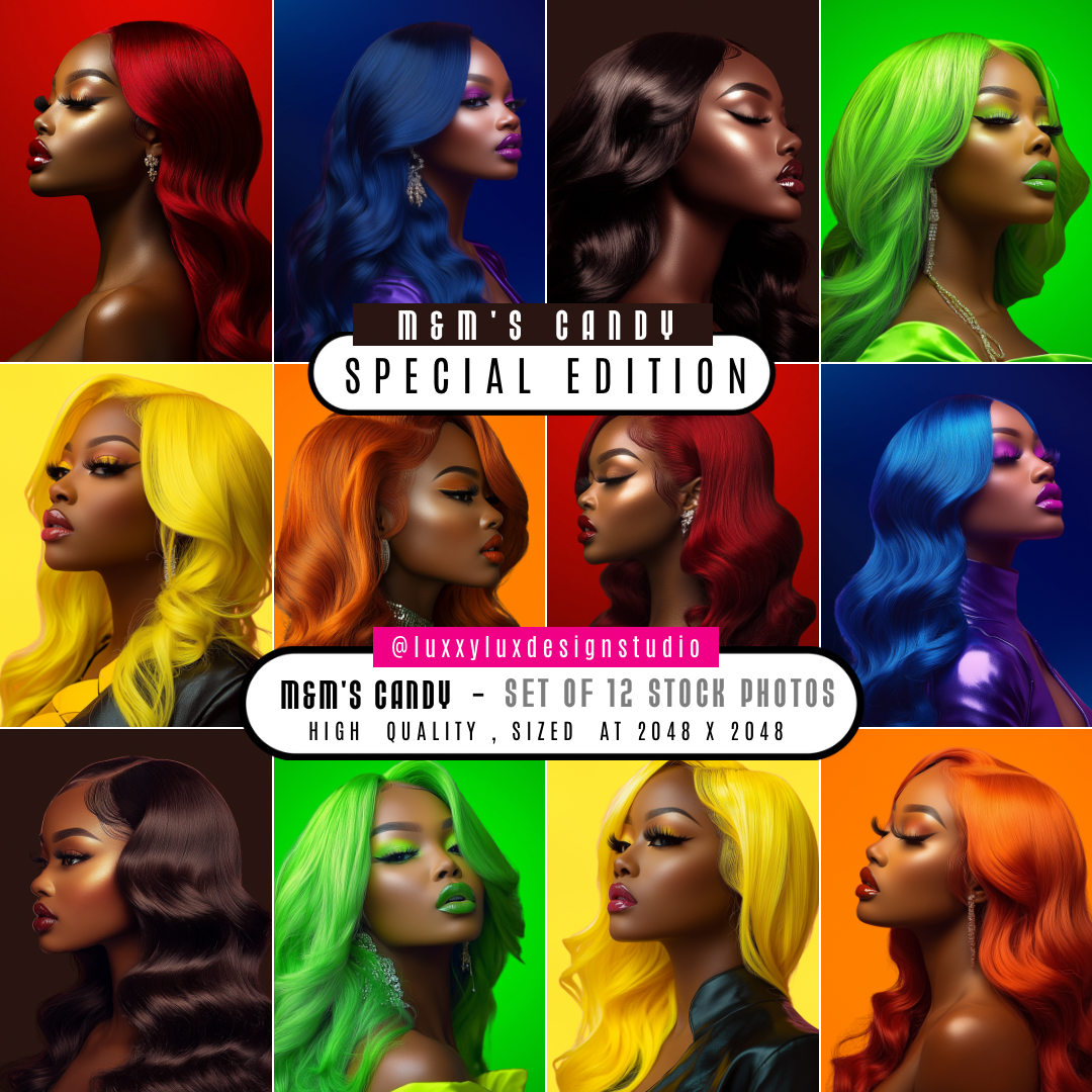 STOCK PHOTOS | M & M’S CANDY (SET OF 12)