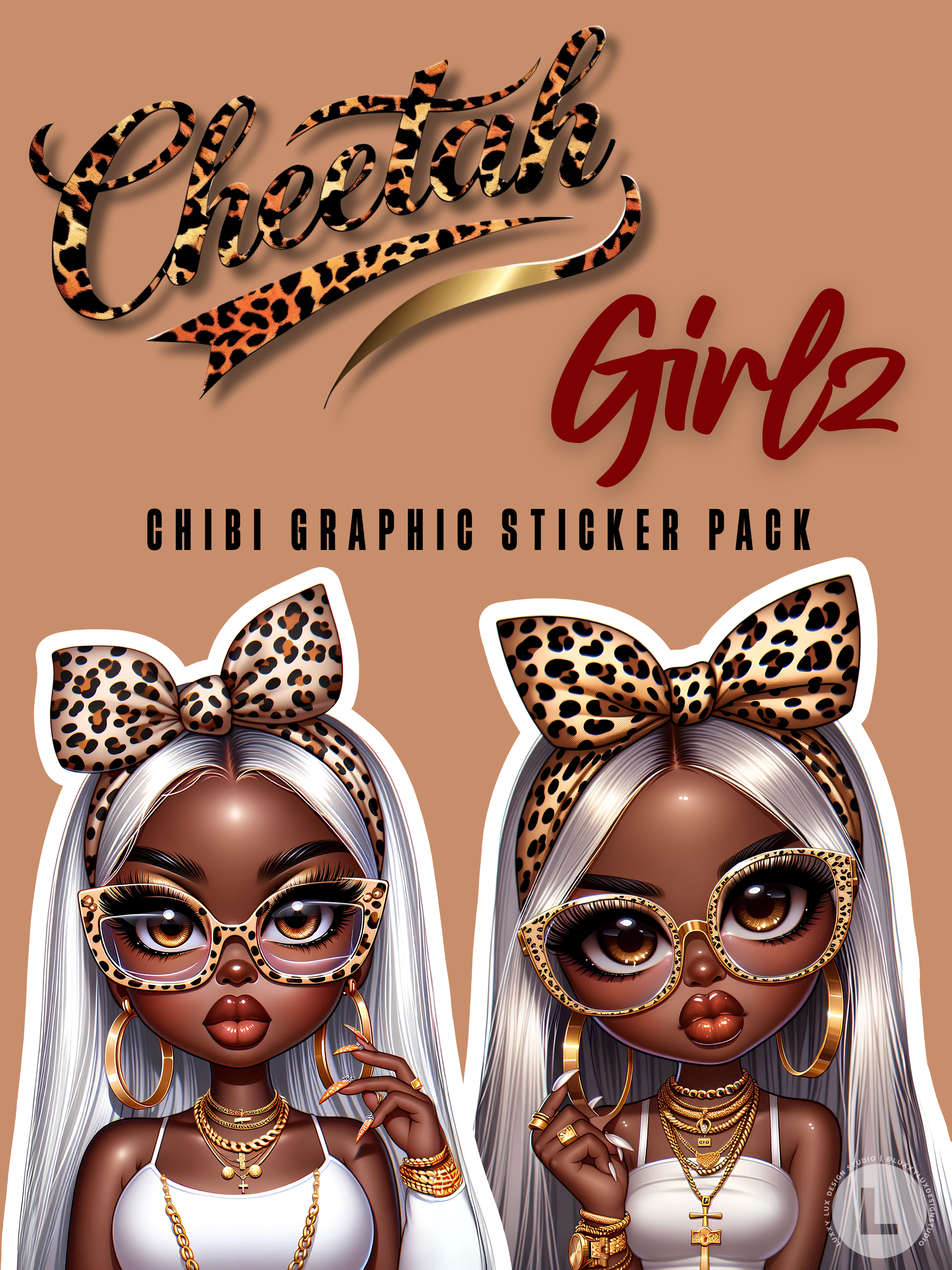 GRAPHIC STICKER PACK (SET OF 6)